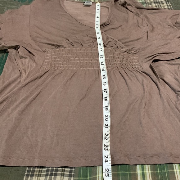 Brown plus size top - Picture 2 of 8